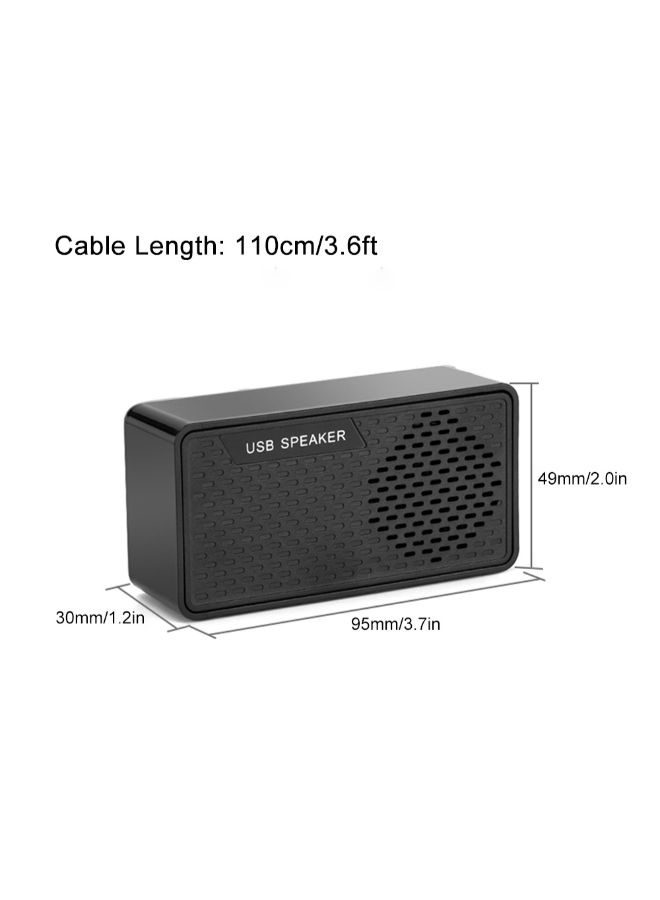 HK-5002 Portable USB Speaker for PC, Laptops Multicolour - Image 3