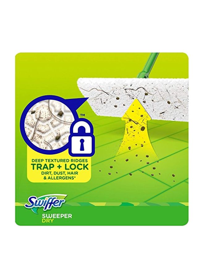 طقم مكون من 32 قطعة قماش سويبر للمسح الجاف أبيض 6.3x6x4.6بوصة - Image 3