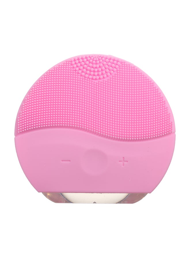 USB Rechargeable Electric Facial Brush Pink