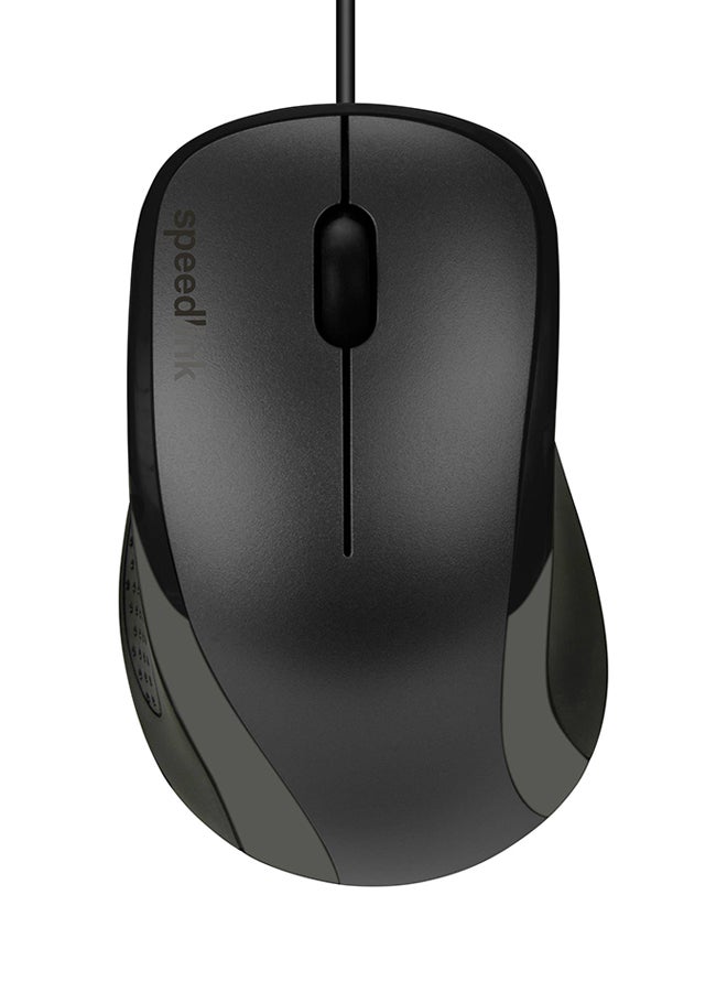 SPEEDLINK USB 3 Button Mouse Black  - Image 2