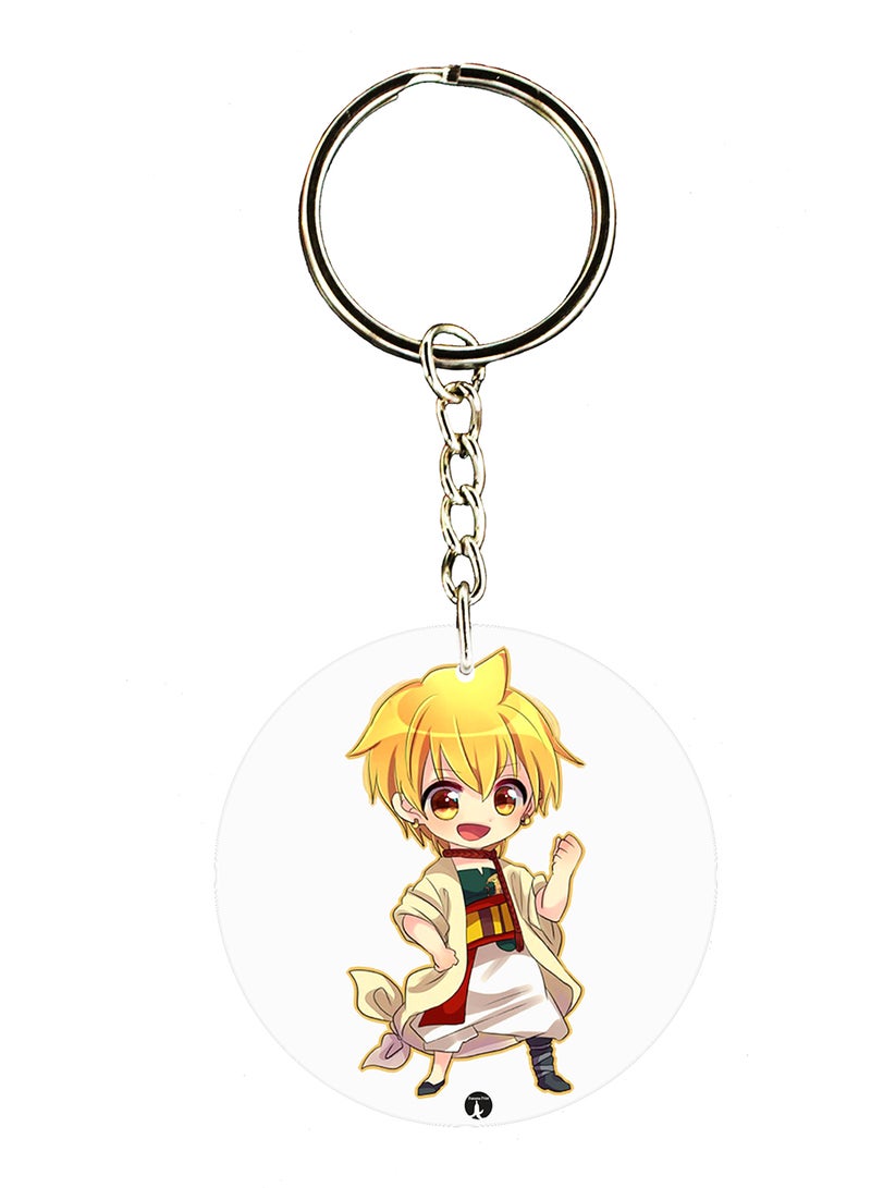 BP The Anime Magi Double Side Printed Keychain