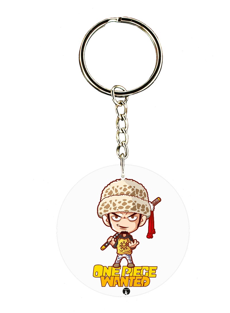BP The Anime One Piece Double Side Printed Keychain