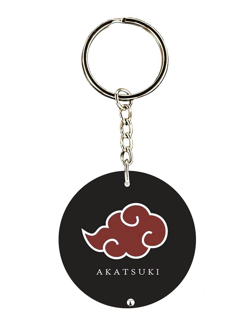 BP The Anime Naruto Double Side Printed Keychain