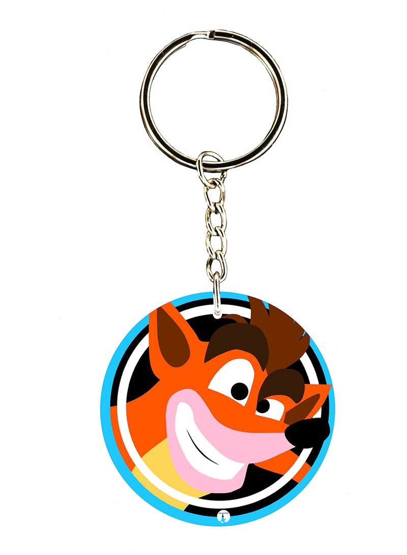 BP The Video Game Crash Double Side Printed Keychain