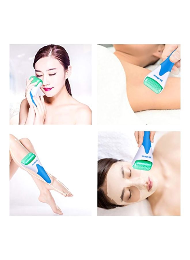 لاتمي بكرة تدليك بالثلج للوجه والعينين أخضر/أبيض/ أزرق - Image 5