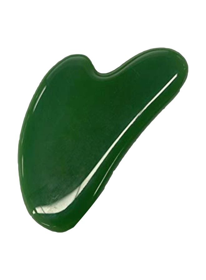 Jade Stone Guasha Board Massage Tool Green 3.15inch - v1571990068/N31475457A_1