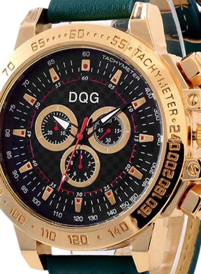 men Round Shape Chronograph Watch 1007 - Image 2