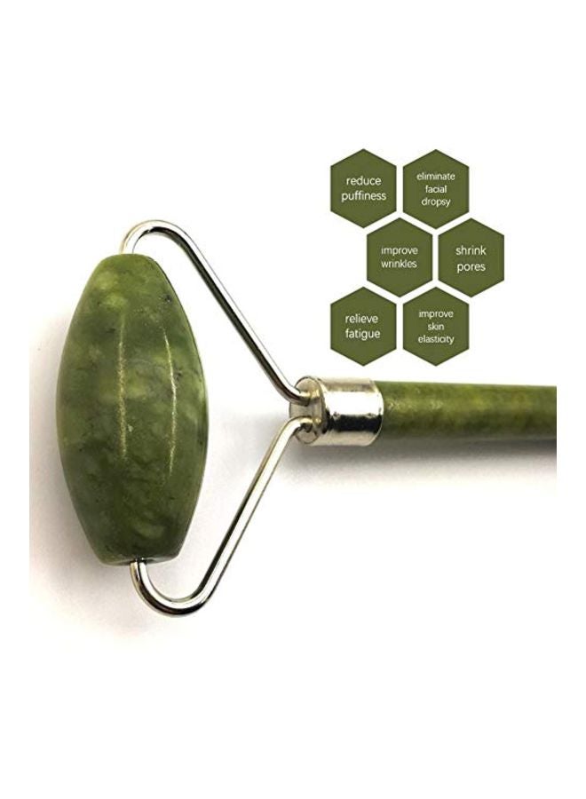 2-In-1 Jade Roller And Gua Sha Green/Silver - v1571990154/N31475507A_2