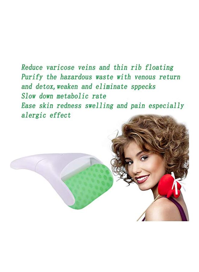 Face Ice Roller White/Green - https://f.nooncdn.com/p/v1571990300/N31475642A_5.jpg?width=original