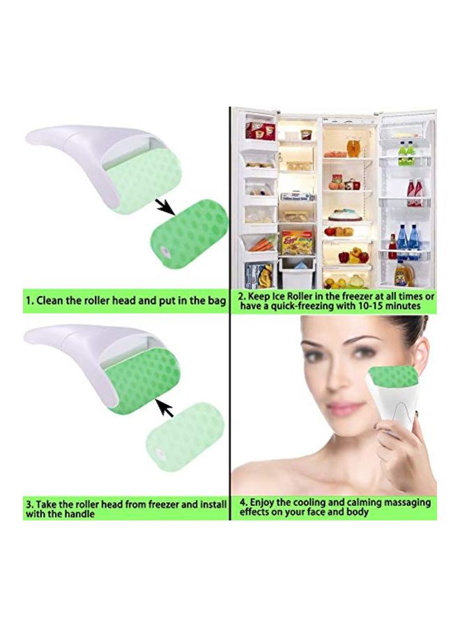 Face Ice Roller White/Green - https://f.nooncdn.com/p/v1571990300/N31475642A_6.jpg?format=jpg&width=original