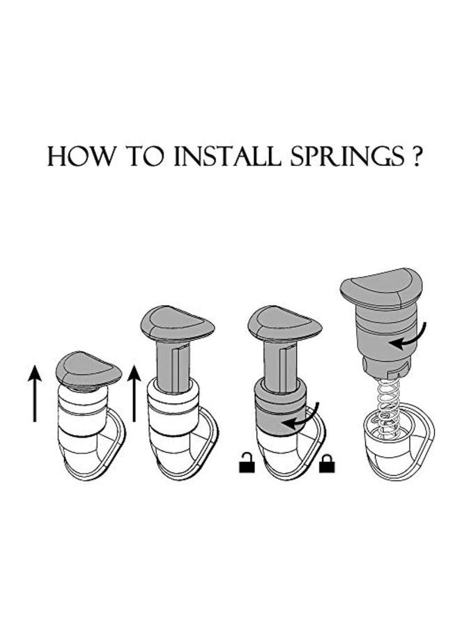 eyxformula Neckline Slimmer White/Gold/Grey 8inch - Image 5