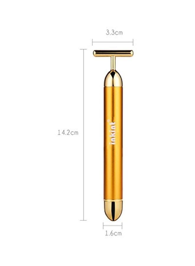 inkint 24K Gold Pulse Facial Massage Gold  - Image 3