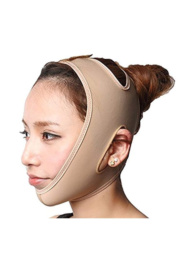 KOLIGHT Slimming Thin Mask Strap Beige M - Image 2