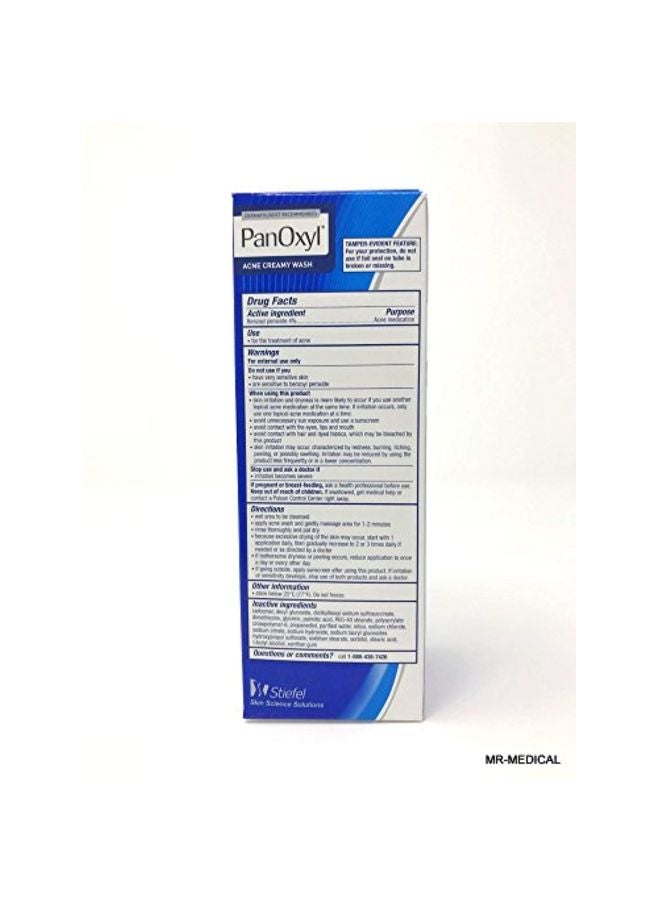 PanOxyl Acne Creamy Wash  - Image 2