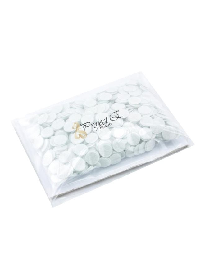 Project E Beauty 1000-Piece Cotton Microdermabrasion Filters White - Image 1
