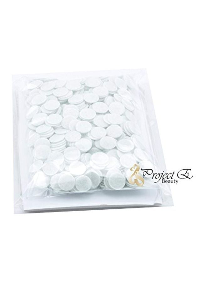 Project E Beauty 1000-Piece Cotton Microdermabrasion Filters White - Image 2