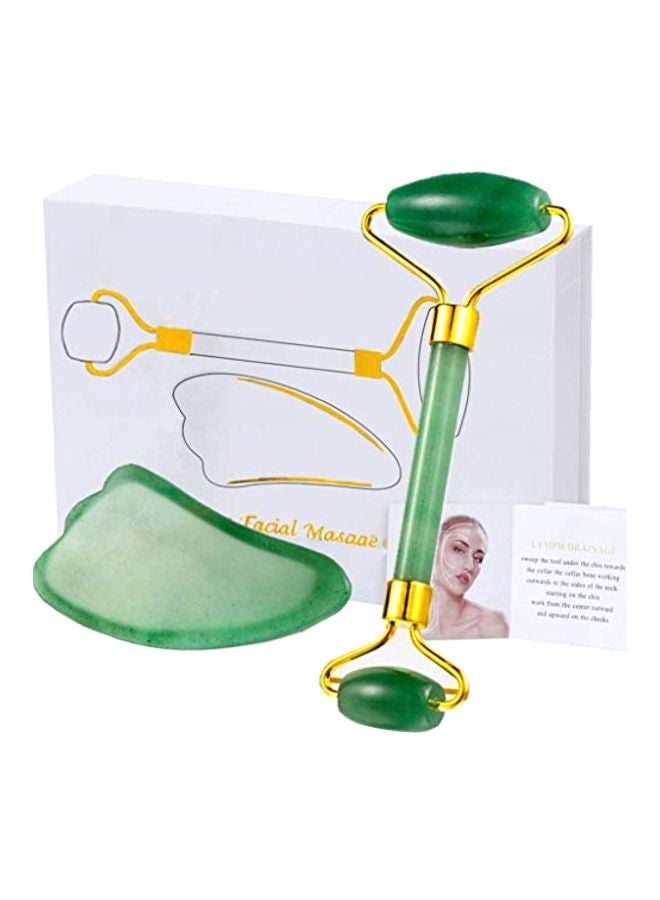 Teamkio Jade Roller Set Green jade - Image 1