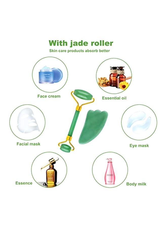 Teamkio Jade Roller Set Green jade - Image 5