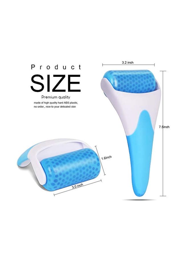 تينيتور أداة التدليك آيس رولر متعددة الاستخدامات أبيض/أزرق - Image 2