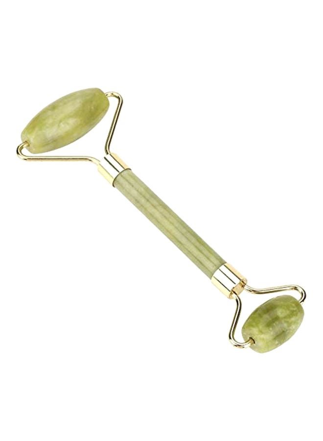 Natural Jade Roller Double Head Gua Sha Green/Gold - v1571990971/N31476021A_1