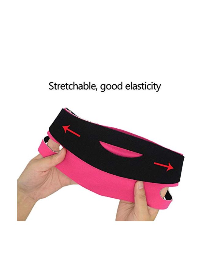 zswell - Facial Slimming Mask Pink/Black - Image 1