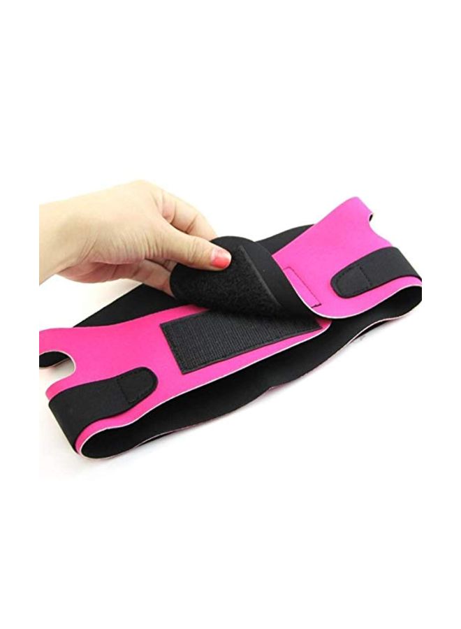 zswell - Facial Slimming Mask Pink/Black - Image 1