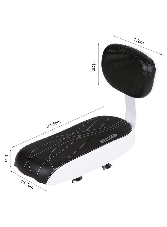 مقعد خلفي للدراجة بمسند للظهر 17 x 11سم - Image 2