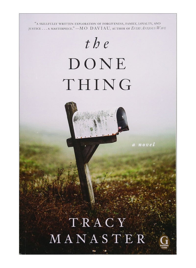 The Done Thing Paperback English by Tracy Manaster - 05-Dec-17