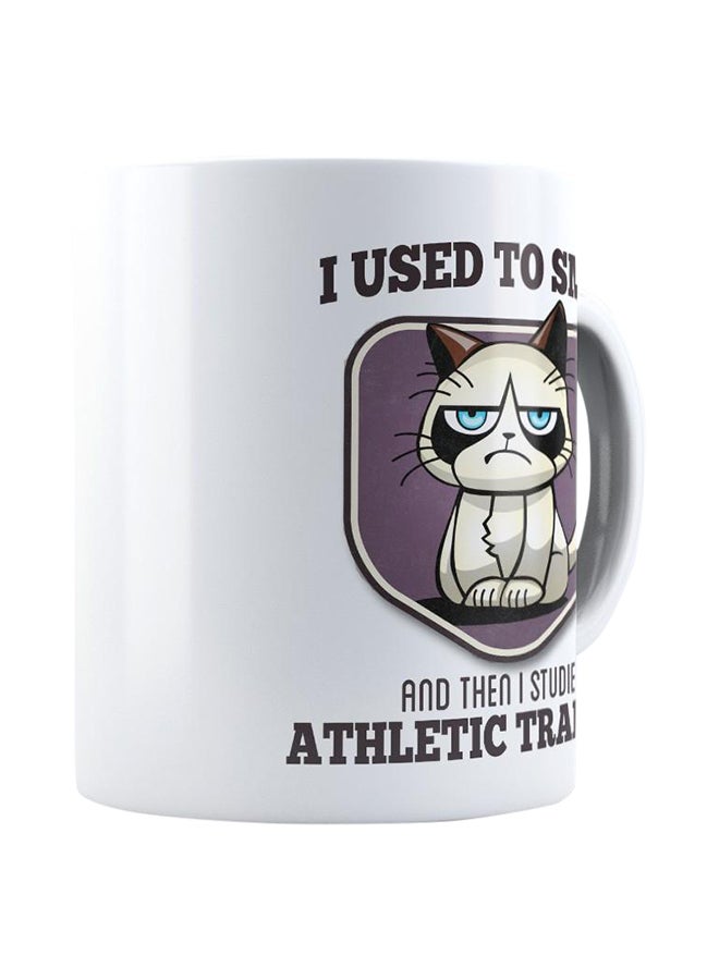 I Used to Smile - Athletic Training Athletic Trainer Coffee Mug White  - Image 2