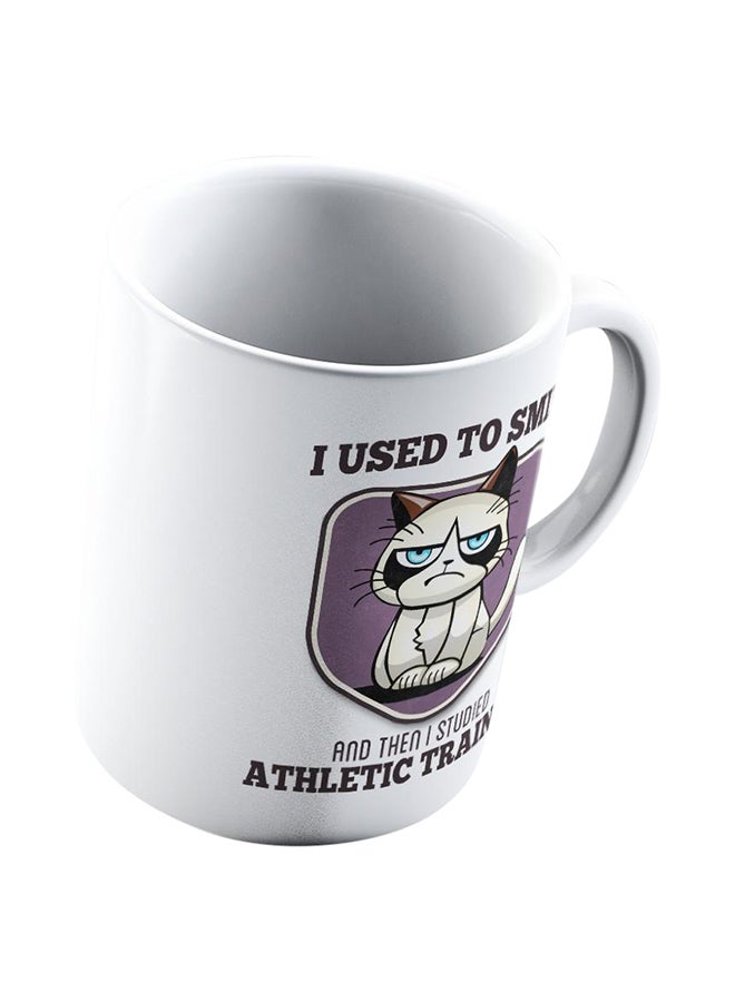 I Used to Smile - Athletic Training Athletic Trainer Coffee Mug White  - Image 5