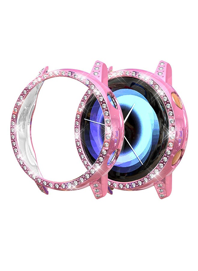 Coverking Sm-R500 Fashion Diamond TPU Case Cover For Samsung Galaxy Watch Yellow