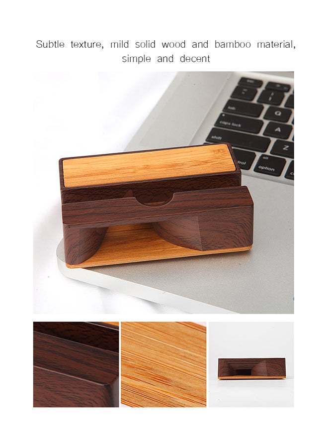 Wooden Stand V6596 Brown  - Image 3