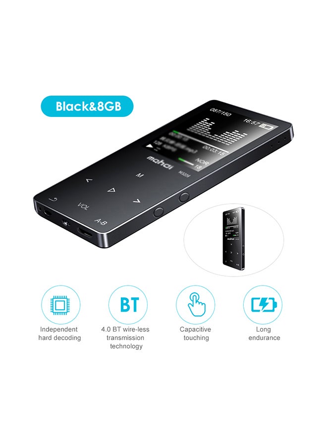 Mahdi MP3 Mini Portable Audio Music Player M320 Black  - Image 3