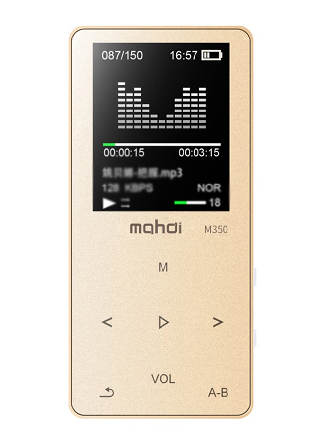 مهدي مشغل موسيقى MP3 صغير محمول طراز M320 M350 ذهبي - Image 1