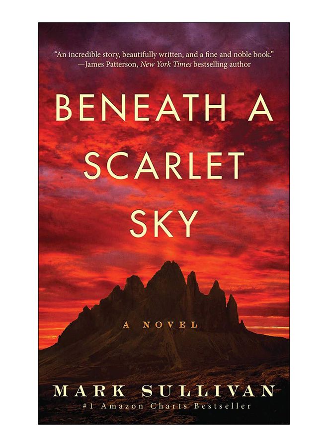 Beneath A Scarlet Sky Paperback English by Mark Sullivan 