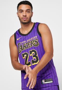Lakers Swingman Tank Top Purple
