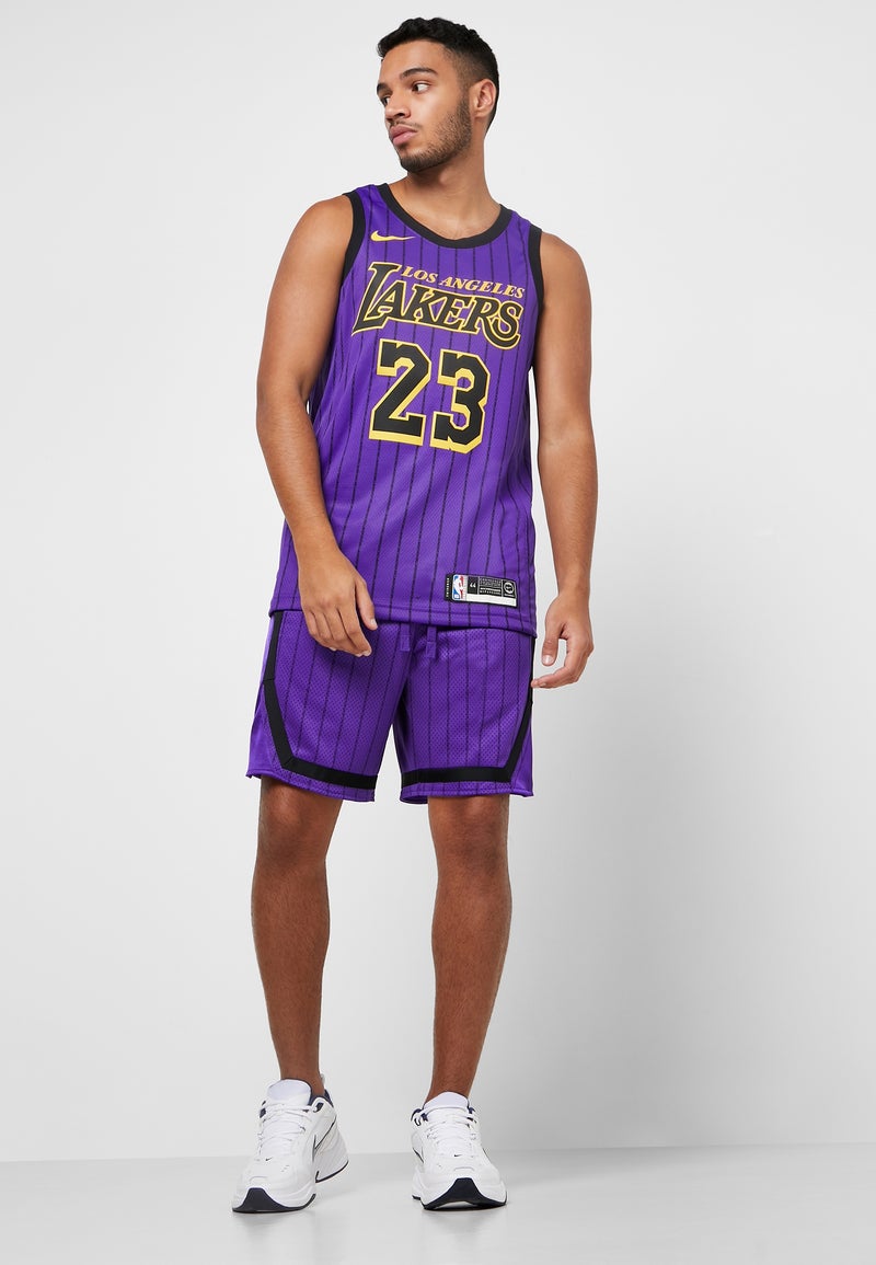 Nike - Lakers Swingman Tank Top Purple - Image 1