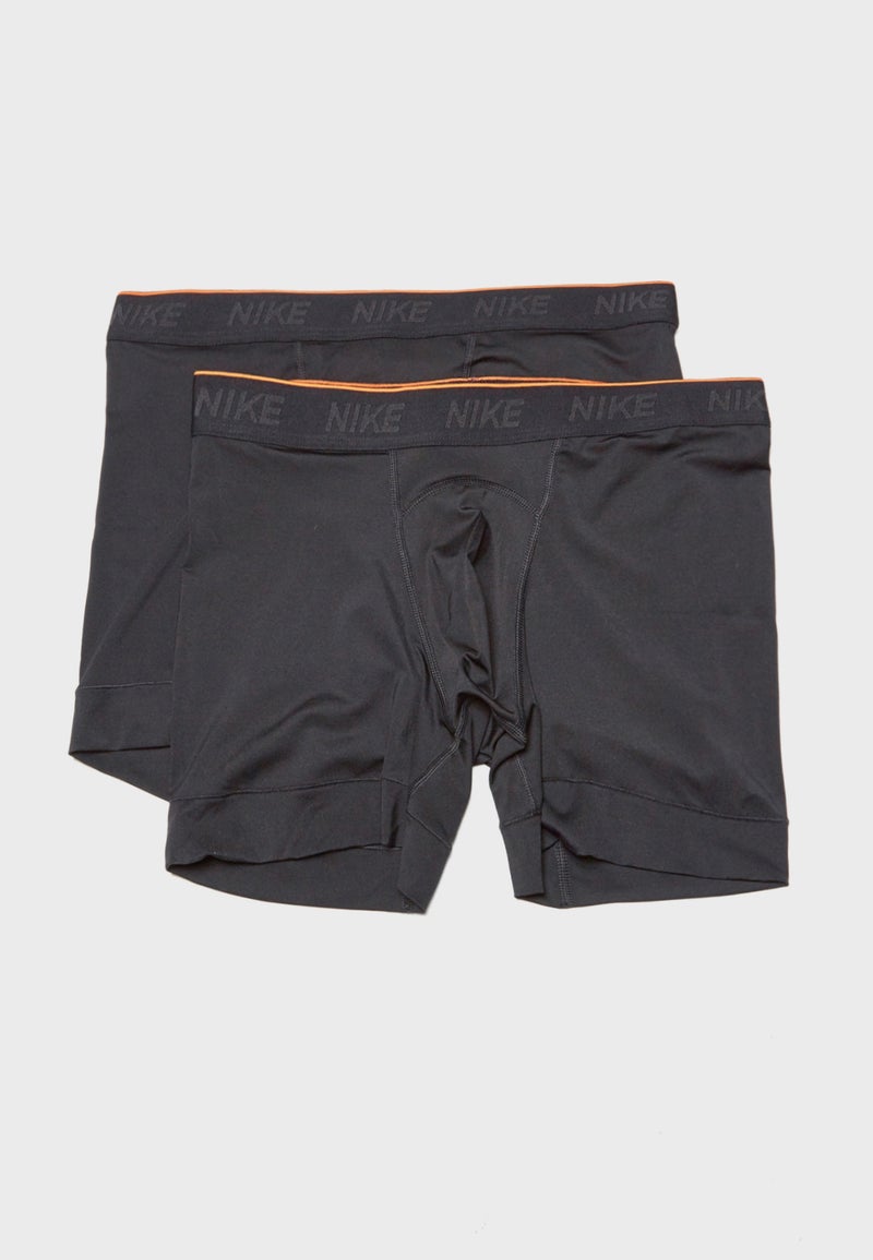 Nike - 2-Piece Polyester Boxers Black - Image 1