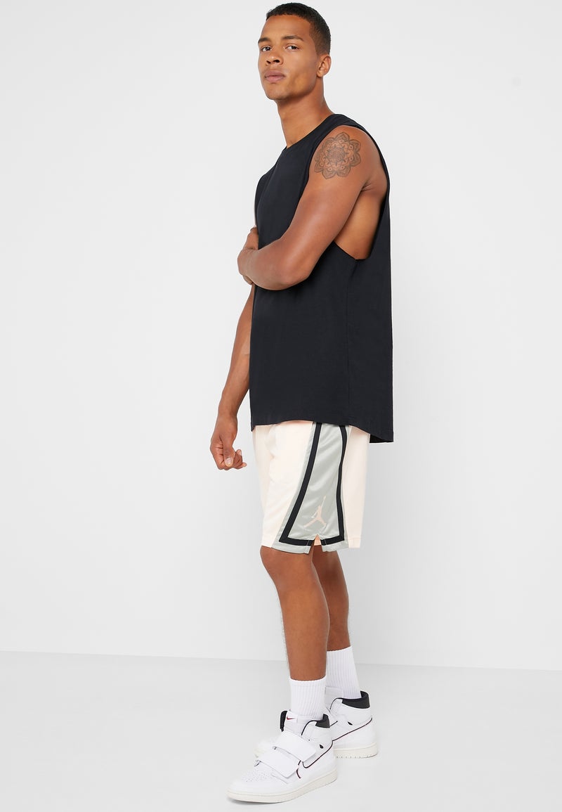Nike - Jordan Franchise Shorts Peach/Grey - Image 1