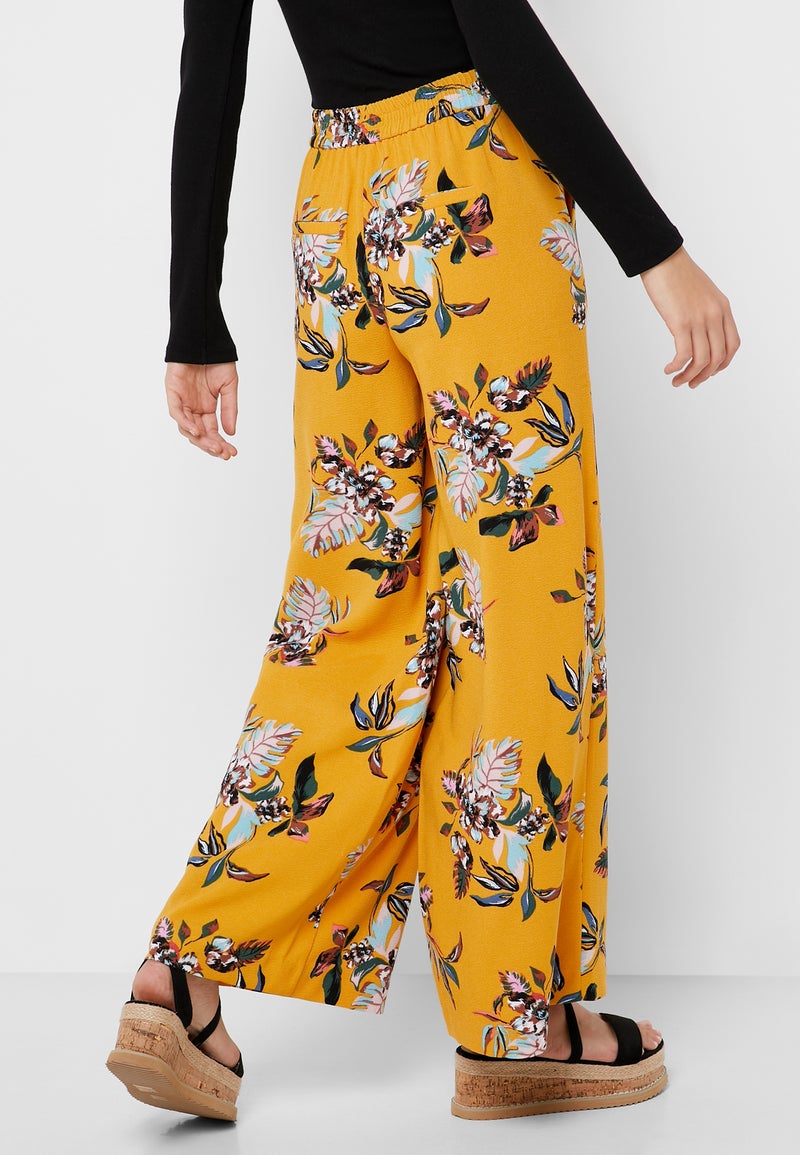 اونلي بنطال مزين بنقشة الزهور متعدد الألوان - Image 2