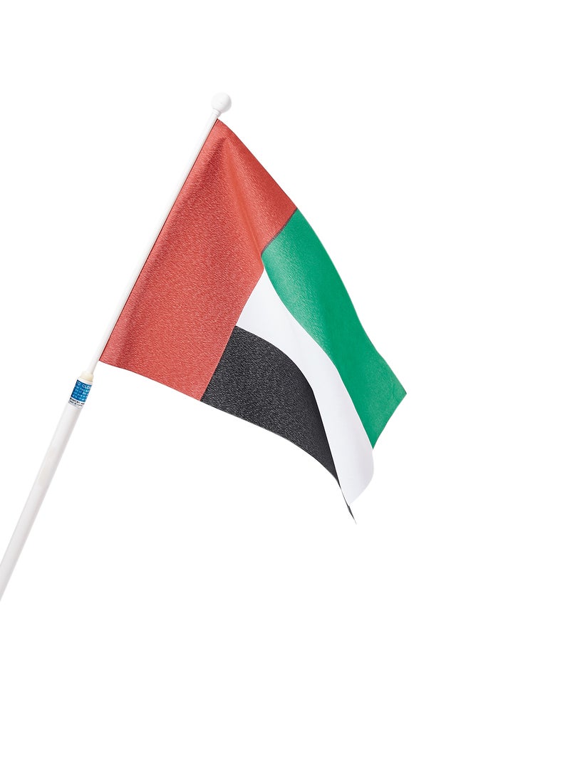 Uae Handheld National Flag Multicolour 15X25centimeter