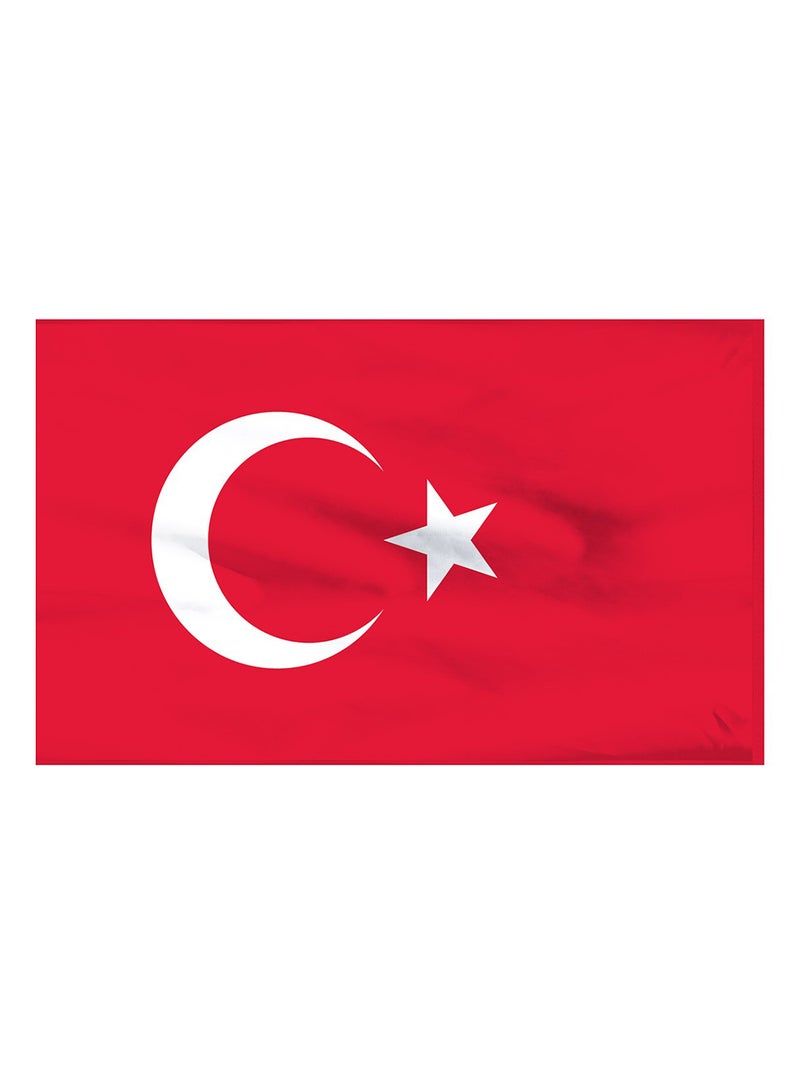 Turkey National Flag Red/White 120x180cm  - Image 1