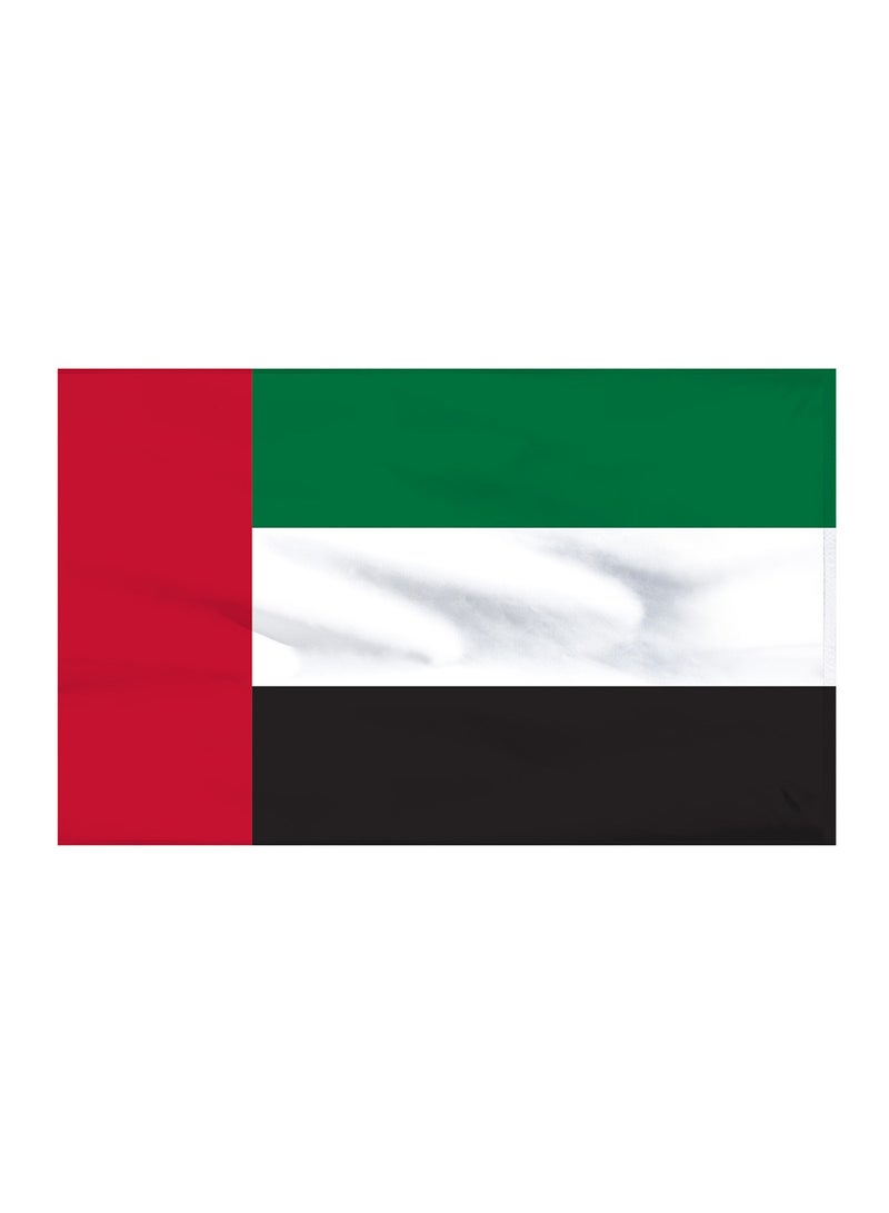 العلم الوطني لدولة الإمارات العربية المتحدة متعدد الألوان 200X400Ø³Ù†ØªÙŠÙ…ØªØ±  - Image 1