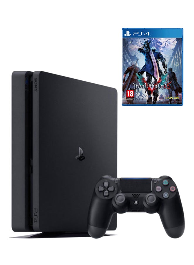 CAPCOM PlayStation 4 Slim 500GB + Devil May Cry 5  - Image 1
