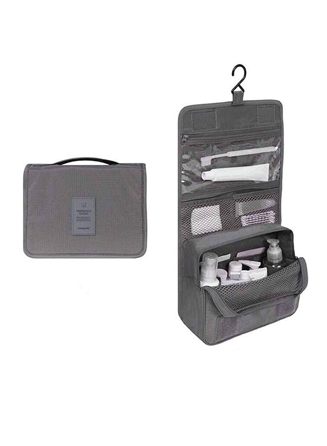 Rubik - Hanging Toiletry Cosmetic Bag Grey - Image 1