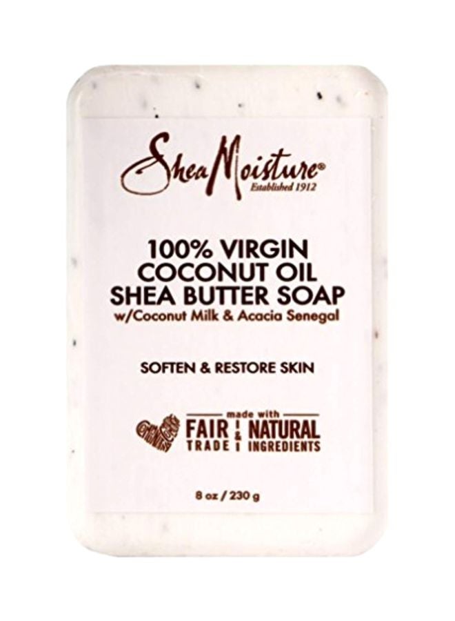 شيامويستر مجموعة مكونة من قطعتي صابون بخلاصة زيت جوز الهند البكر بنسبة ‎100% وزبدة الشيا