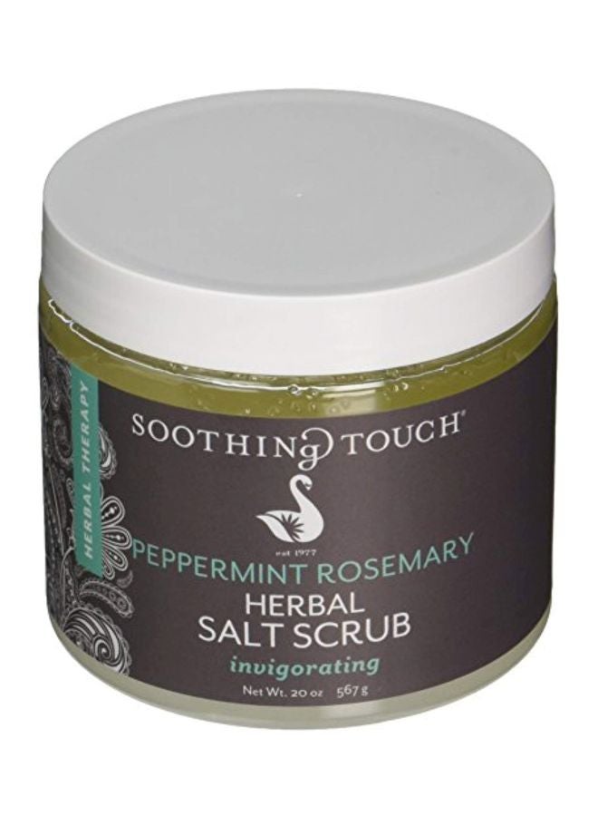 Soothing Touch - Peppermint Rosemary Herbal Salt Scrub - Image 1