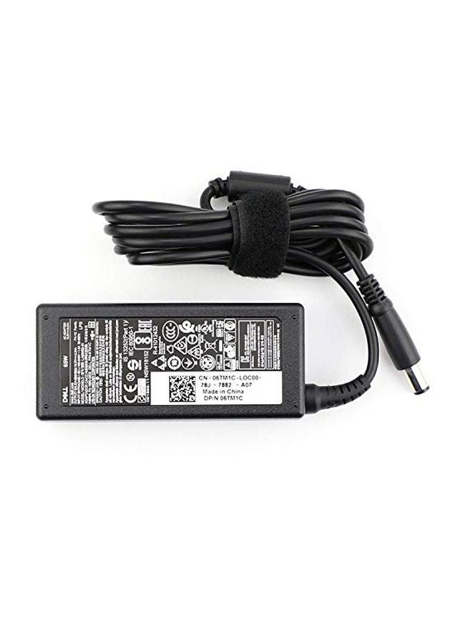 DELL AC Adapter With Power Cord For Dell DA65NM111-00 Black - Image 2