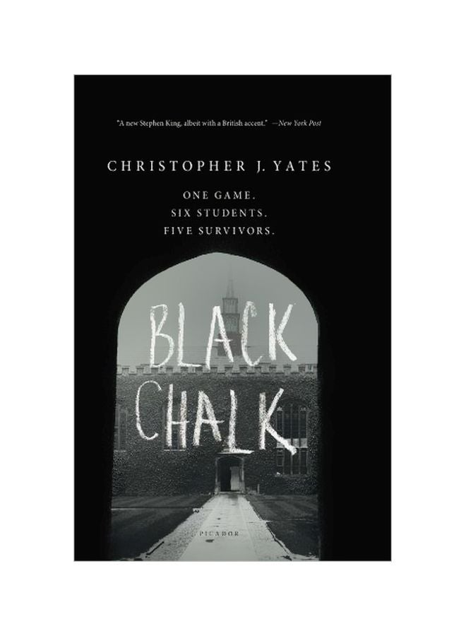 Black Chalk: One Game, Six Students, Five Survivors Paperback English by Christopher J Yates - 42220 