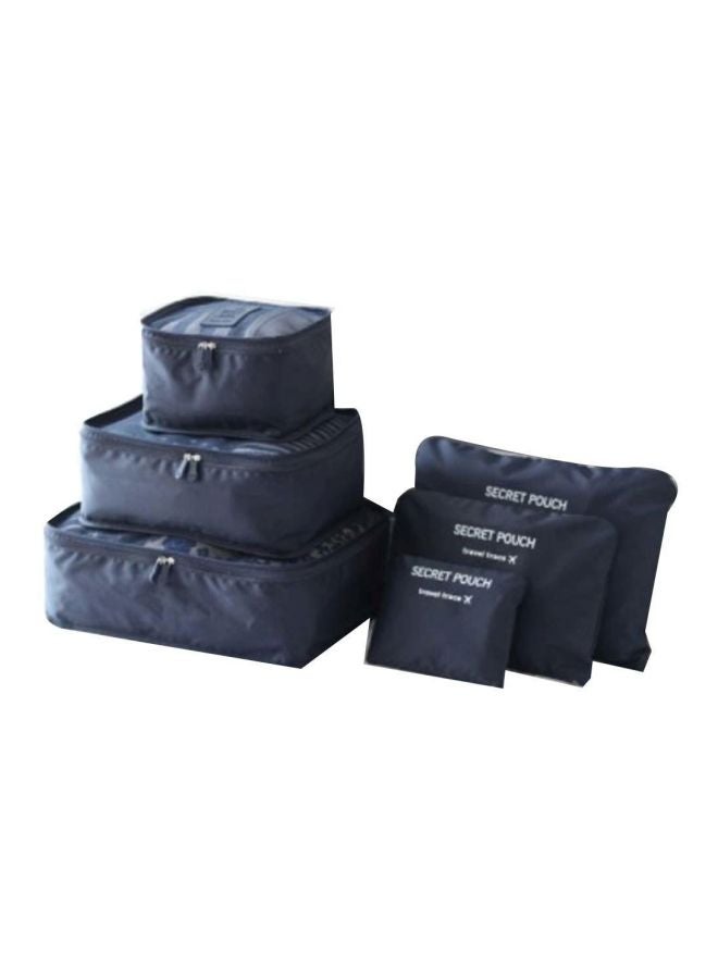 Generic - Pack Of 6 Wear Resistant Storage Organizer Navy Blue - Image 1